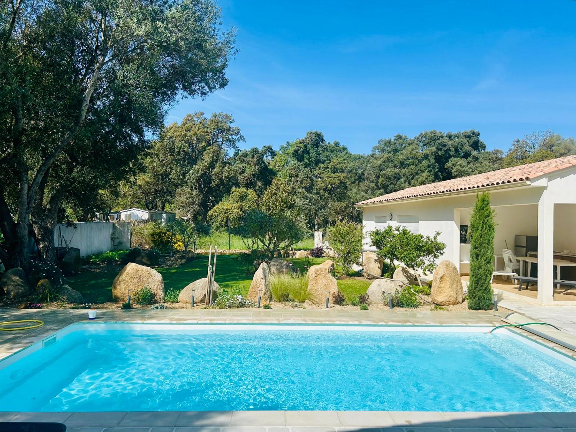 Mini Villa Pascal Paoli Avec Piscine - Proche Mer Prunelli-di-Fiumorbo Exterior photo